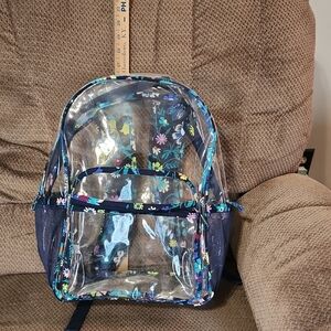 Vera Bradley Clear Backpack Moonlight Garden